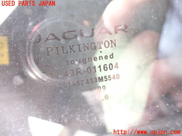 2UPJ-9240971290]ジャガー・XF(JB2NA)右後ドア 中古 PILKINGTON M5540 43R-011604_3