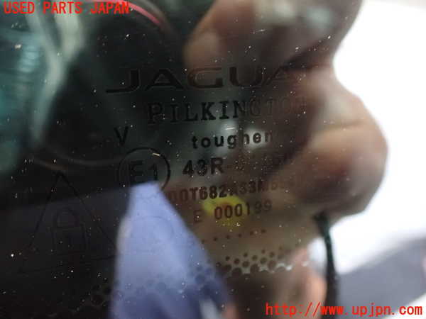 2UPJ-9240971382]ジャガー・XF(JB2NA)左クォーターガラス 中古 PILKINGTON M5540 43R-011604_2