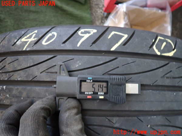 2UPJ-9240979041]ジャガー・XF(JB2NA)タイヤ　ホイール　1本① 245/45R18 中古_3