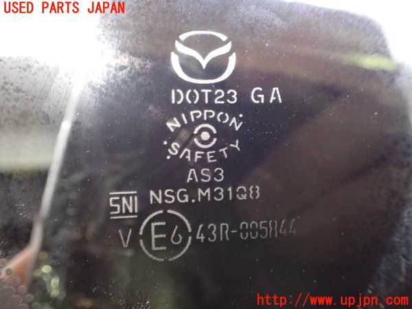 2UPJ-9240981380]CX-60(KH3P)右クォーターガラス 中古  (NIPPON SAFETY M31Q8 43R-005844)_2