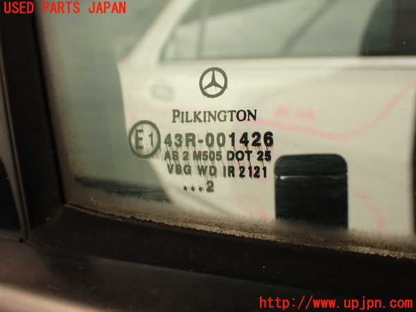 2UPJ-9240991230]ベンツ S500 ロング(220175)右前ドア 中古 PILKINGTON M505 43R-001426_4