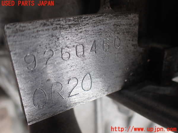 2UPJ-9241002010]NV350 キャラバン バン(VR2E26)エンジン QR20DE 中古_3