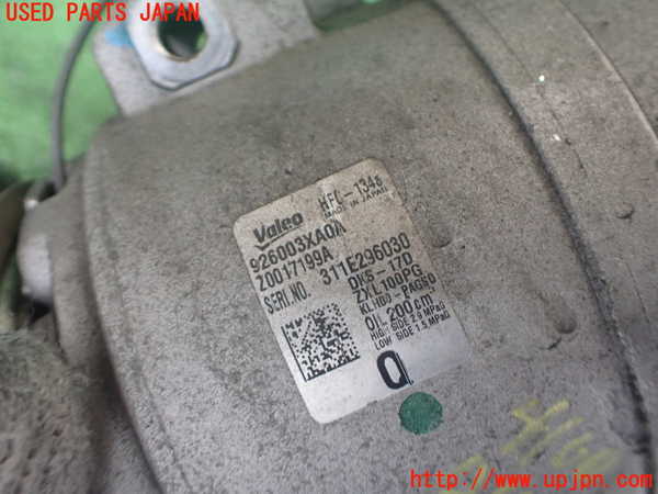 2UPJ-9241006025]NV350 キャラバン バン(VR2E26)エアコンコンプレッサー 中古_3