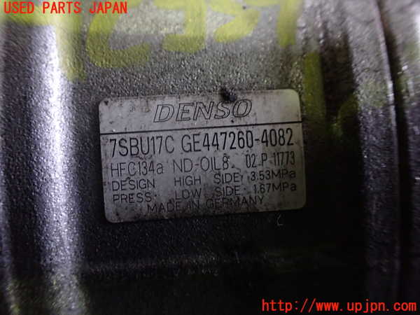 1UPJ-9241036025]BMW 640i グランクーペ(6A30)(F06)エアコンコンプレッサー 中古_3