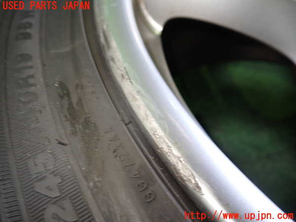 1UPJ-9241039049]BMW 640i グランクーペ(6A30)(F06)タイヤ　ホイール　1本④ 245/40R19 中古_3
