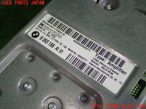 1UPJ-9241046525]BMW 330e(8E20 F30)アンプ 中古_2
