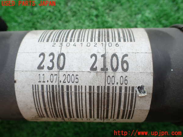 1UPJ-9241053410]ベンツ SL500 R230(230475)リアプロペラシャフト 中古_2