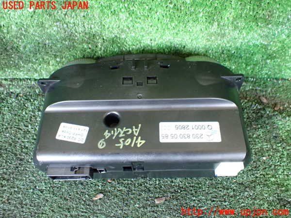 1UPJ-9241056066]ベンツ SL500 R230(230475)エアコンスイッチ1 中古_2