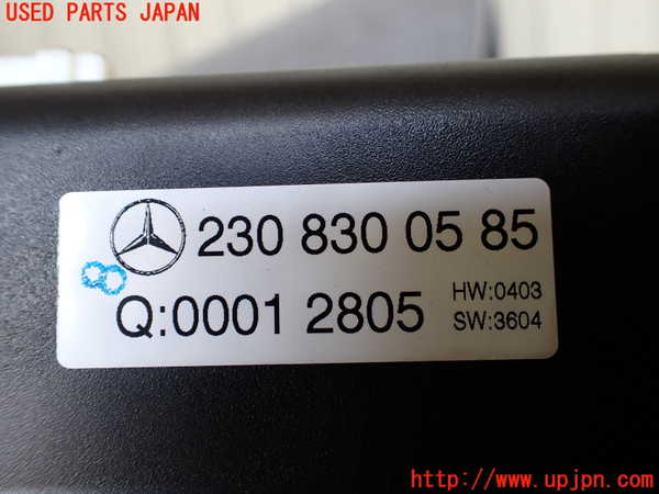 1UPJ-9241056066]ベンツ SL500 R230(230475)エアコンスイッチ1 中古_3