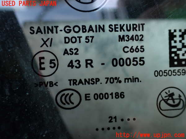 2UPJ-9241081230]アルファロメオ・ステルヴィオ(94920)右前ドア ジャンク SAINT-GOBAIN SEKURIT M3402 43R-00055_3