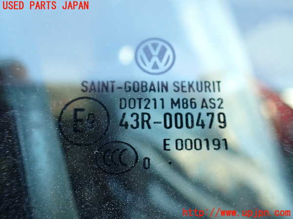 1UPJ-9241091230]VW・T-Cross(ティークロス)(C1DKR)右前ドア SEKURIT M86 中古_3