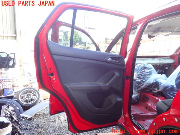 1UPJ-9241091320]VW・T-Cross(ティークロス)(C1DKR)左後ドア SEKURIT M92 中古_2