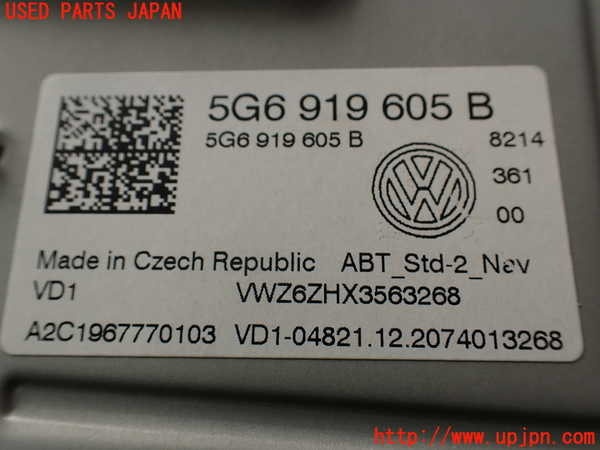 1UPJ-9241096629]VW・T-Cross(ティークロス)(C1DKR)モニター 中古_3