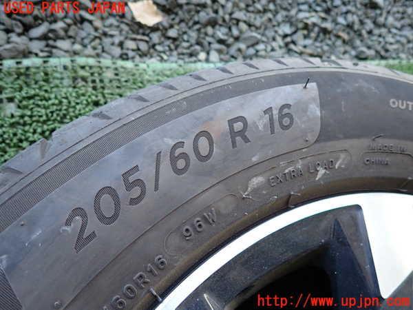 1UPJ-9241099031]VW・T-Cross(ティークロス)(C1DKR)タイヤ　ホイール　1本① 205/60R16 中古_2