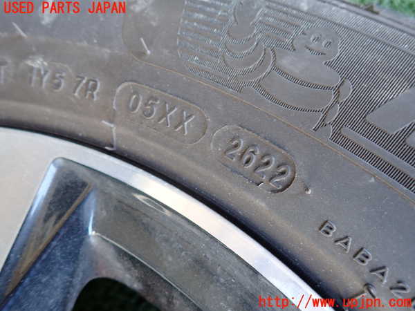 1UPJ-9241099031]VW・T-Cross(ティークロス)(C1DKR)タイヤ　ホイール　1本① 205/60R16 中古_3