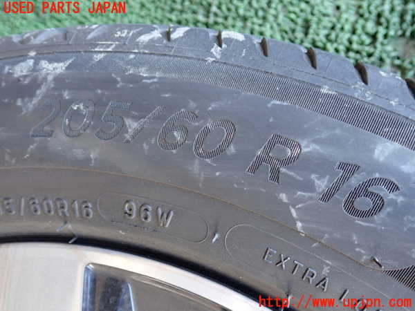 1UPJ-9241099033]VW・T-Cross(ティークロス)(C1DKR)タイヤ　ホイール　1本③ 205/60R16 中古_2