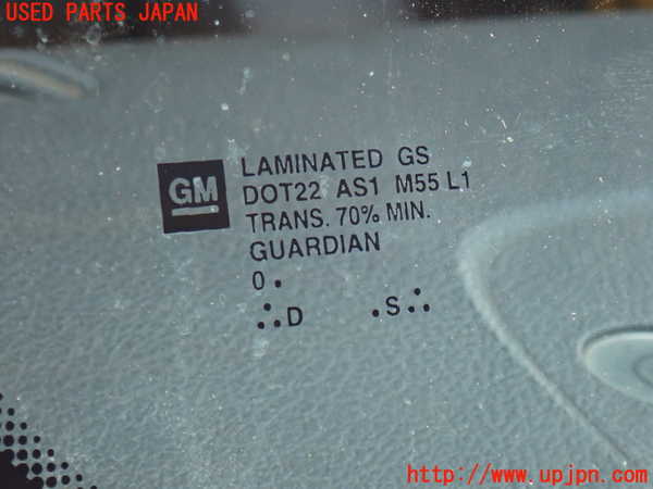 2UPJ-9241101195]ハマーH3(不明)フロントガラス 中古　( LAMINATED DOT22 M55 )_2