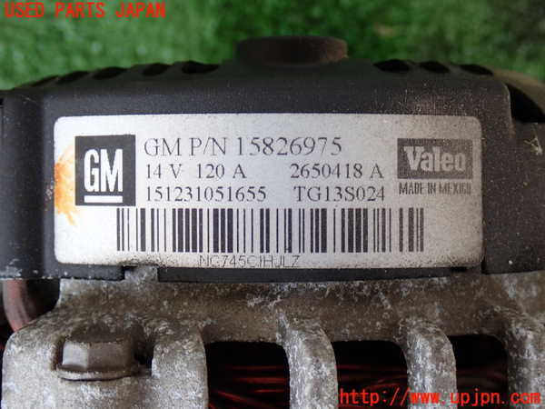 2UPJ-9241106015]ハマーH3(不明)オルタネーター(ダイナモ) 中古_2