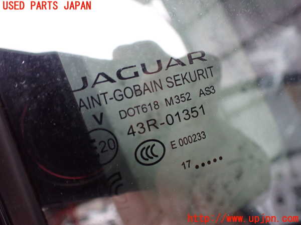 2UPJ-9241111290]ジャガー・Eペイス(DF2NA)右後ドア 中古 SAINT-GOBAIN SEKURIT M352 43R-01351_4