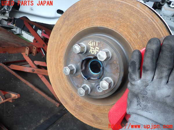 2UPJ-9241114290]ジャガー・Eペイス(DF2NA)右フロントナックルハブ 中古_2