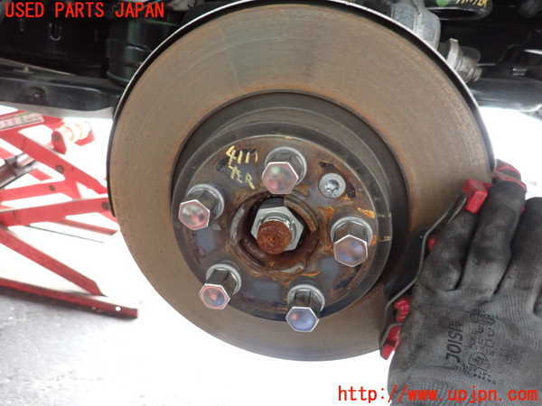 2UPJ-9241114305]ジャガー・Eペイス(DF2NA)左リアナックルハブ 中古_2