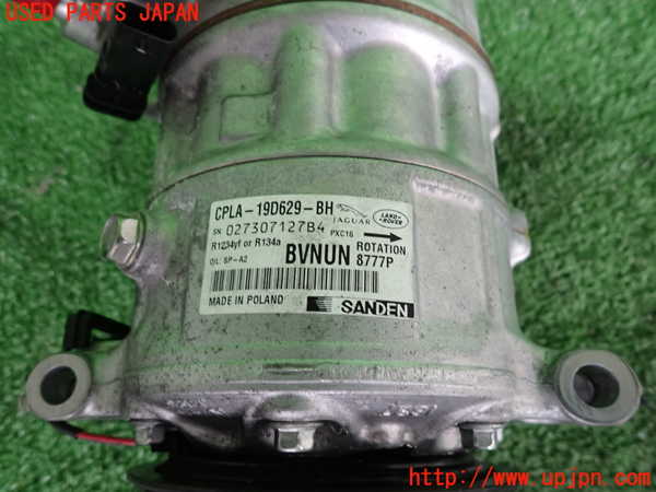 2UPJ-9241116025]ジャガー・Eペイス(DF2NA)エアコンコンプレッサー 中古_3