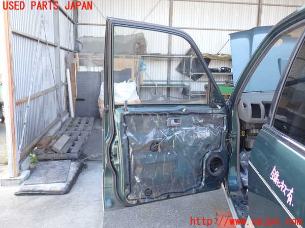 2UPJ-9241131260]ビッグホーン(UBS73GW)左前ドア 中古 (TEMPERLITE ASAHI M284 43R-00034)_5