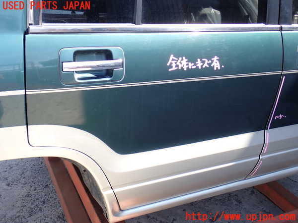2UPJ-9241131290]ビッグホーン(UBS73GW)右後ドア 中古 (TEMPERLITE ASAHI 12L4 43R-00073)_3