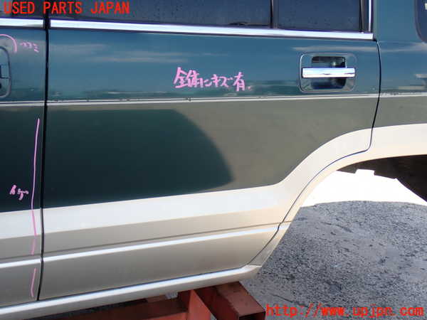 2UPJ-9241131320]ビッグホーン(UBS73GW)左後ドア 中古 (TEMPERLITE ASAHI M2L4 43R-00073)_3