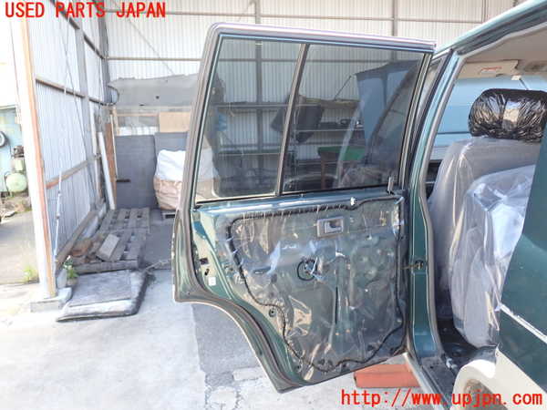 2UPJ-9241131320]ビッグホーン(UBS73GW)左後ドア 中古 (TEMPERLITE ASAHI M2L4 43R-00073)_5