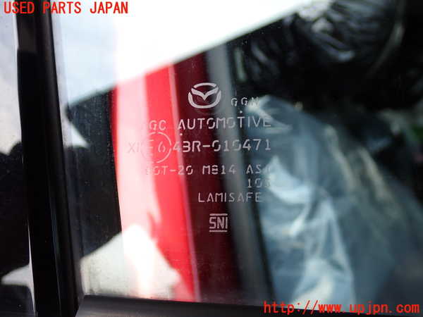 2UPJ-9241141230]CX-5(KF2P)右前ドア 中古 AGC M814 43R-010471_3