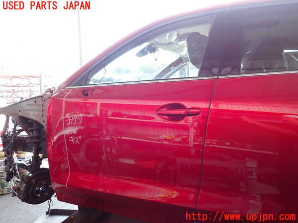 2UPJ-9241141260]CX-5(KF2P)左前ドア 中古 AGC M814 43R-010471_1