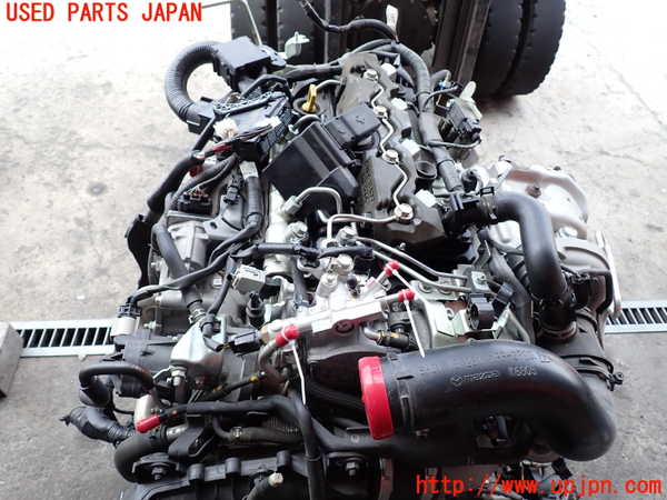 2UPJ-9241142010]CX-5(KF2P)エンジン SH-VPTS 4WD 中古_4