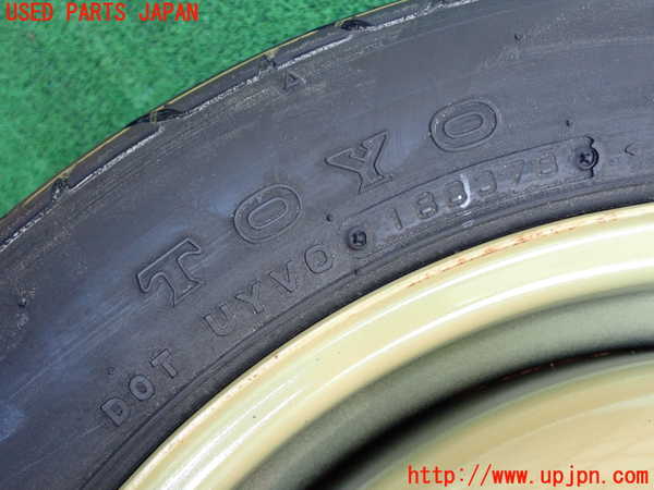 2UPJ-9241159601]セルシオ(UCF21)スペアタイヤ1 中古　T155/70D17_2