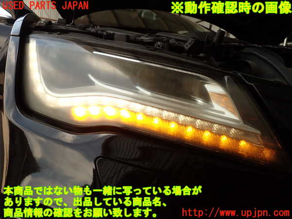 2UPJ-9241161130]アウディ・A7 スポーツバック(4GCGWC)右ヘッドライト LED 中古_5