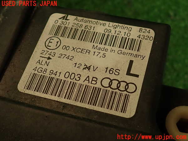 2UPJ-9241161132]アウディ・A7 スポーツバック(4GCGWC)左ヘッドライト LED 中古_4