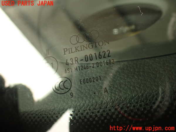 2UPJ-9241161195]アウディ・A7 スポーツバック(4GCGWC)フロントガラス 中古 PILKINGTON M1246 43R-001622_4