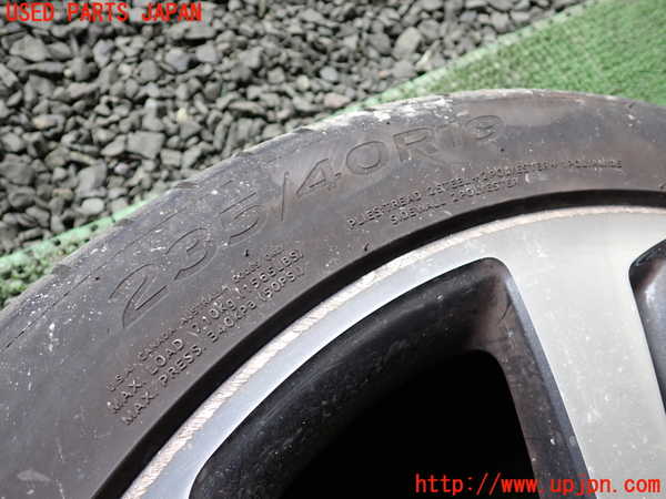 1UPJ-9241229049]プジョー・RCZ(T7R5F02)タイヤ　ホイール　1本④ 235/40R19 中古_2
