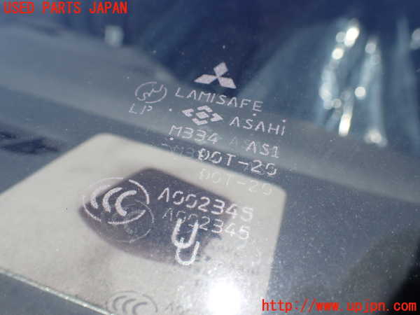 1UPJ-9241231195]デリカ スペースギア(PD6W)フロントガラス ASAHI M334 中古_3