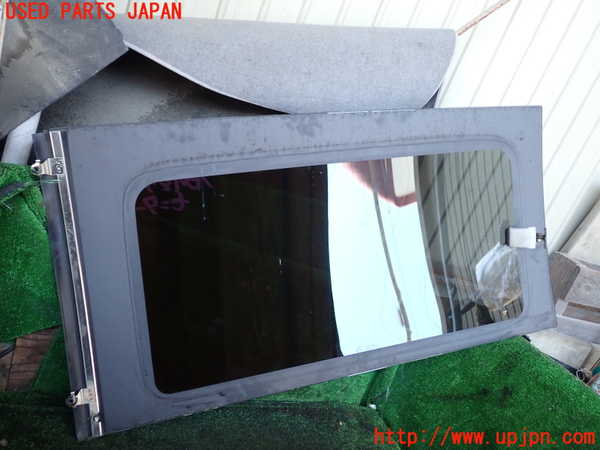 1UPJ-9241231370]デリカ スペースギア(PD6W)右サイドセンターガラス ASAHI M2L4 中古_2