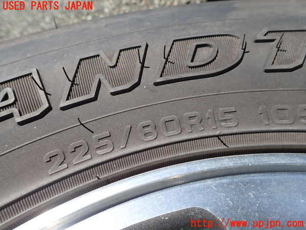 1UPJ-9241239028]デリカ スペースギア(PD6W)タイヤ　ホイール　1本③ 225/80R15 中古_2
