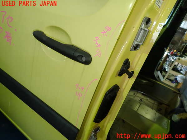 1UPJ-9241271260]ルノー・カングー(KWK4M)左前ドア SEKURIT M34 中古_3