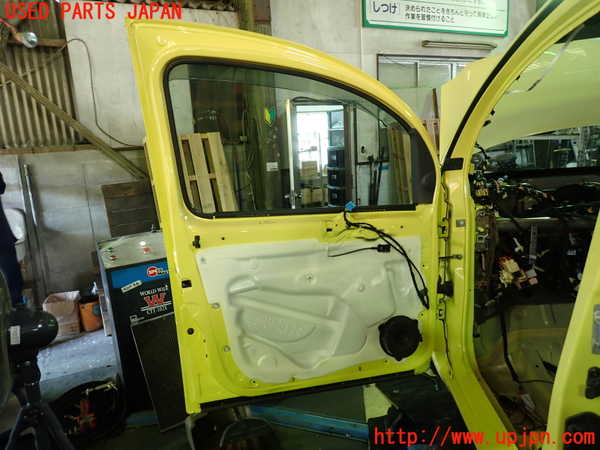 1UPJ-9241271260]ルノー・カングー(KWK4M)左前ドア SEKURIT M34 中古_5