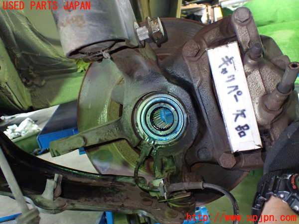 1UPJ-9241274295]ルノー・カングー(KWK4M)左フロントナックルハブ 中古_2