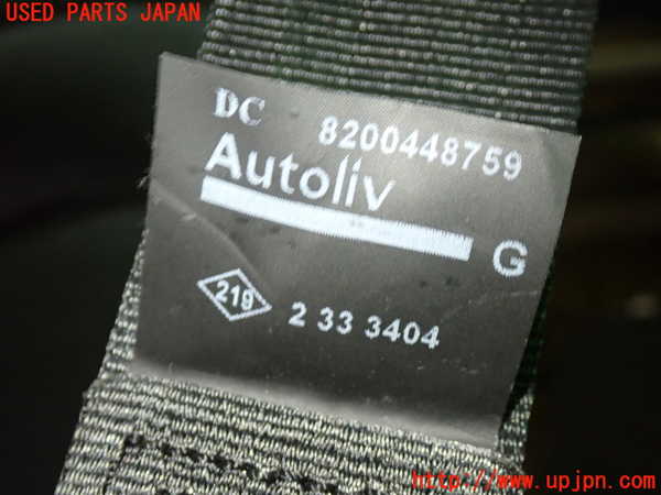 1UPJ-9241277075]ルノー・カングー(KWK4M)助手席シートベルト 中古_3