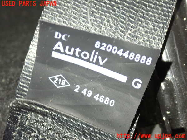 1UPJ-9241277185]ルノー・カングー(KWK4M)左2列目シートベルト 中古_3