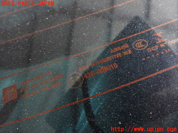 2UPJ-9241281560]キャデラック・CTS スポーツセダン(A1LL)リアガラス 中古 (TEMPRED GS DOT376 M2H4 43R008010)_3