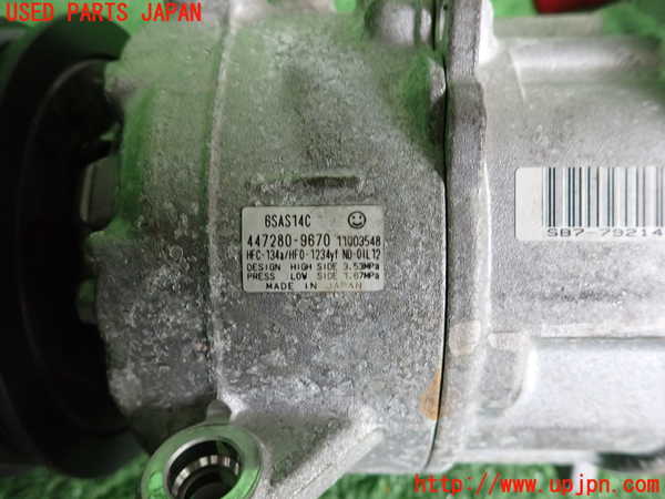 2UPJ-9241286025]キャデラック・CTS スポーツセダン(A1LL)エアコンコンプレッサー 中古_3