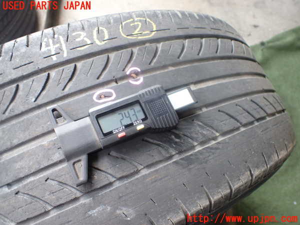 2UPJ-9241309032]セルシオ(UCF21)タイヤ　ホイール　1本② 225/60R16 中古_2