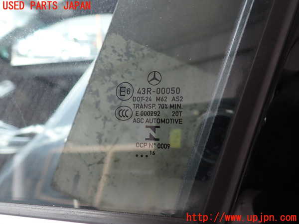 2UPJ-9241311260]ベンツ E200 W213(213042C)左前ドア 中古 AGC M62 43R-00050_3